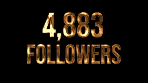 Number Followers 11 Stock Footage 340632523