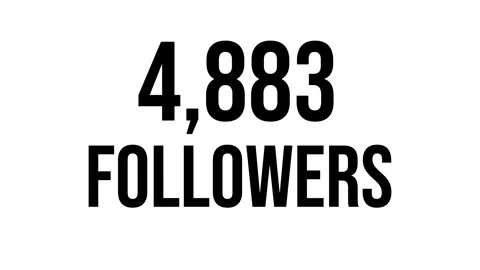 Number Followers 11 Stock Footage 340633157