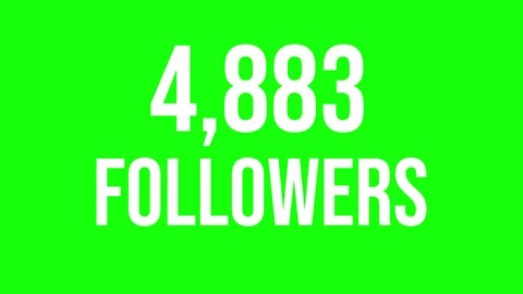 Number Followers 11 Stock Footage 340634215