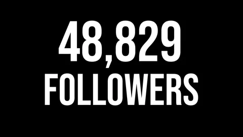 Number Followers 13 Stock Footage 340626917