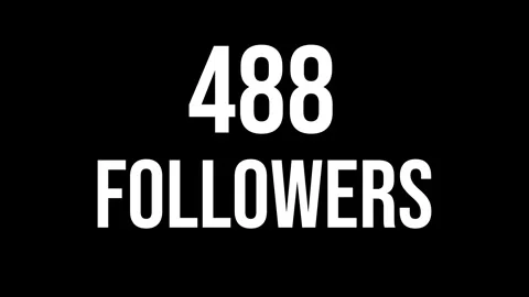 Number Followers 2 Stock Footage 340626291