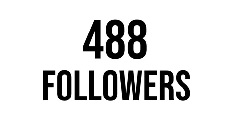 Number Followers 2 Stock Footage 340632863