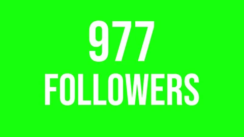 Number Followers 3 Stock Footage 340633590