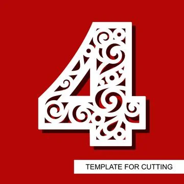 Number four - 4.  Stock Illustration
