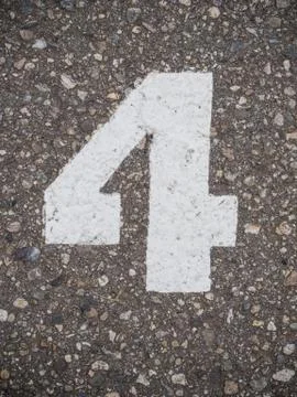 Number four Stock Photos