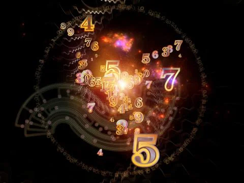 Number Game Illustrazione stock