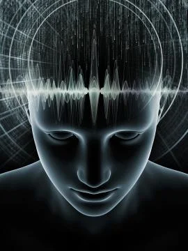 Number Generating Mind 스톡 일러스트