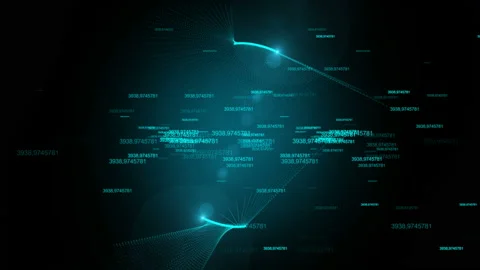 The number of HUD background. Stock Footage 94140058