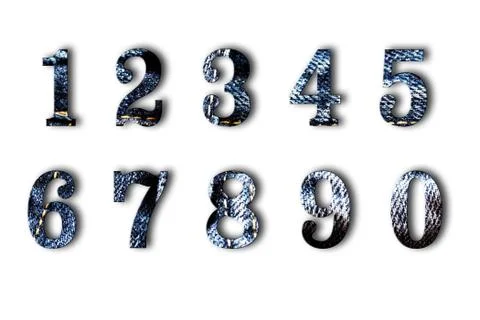 Number Stock Illustration