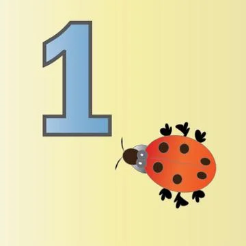 Number  Stock Illustration