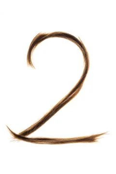 Number isolated on white background Stock Illustration