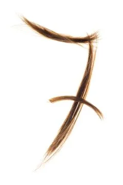 Number isolated on white background Stock Illustration