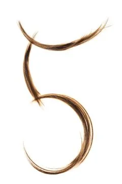 Number isolated on white background Stock Illustration