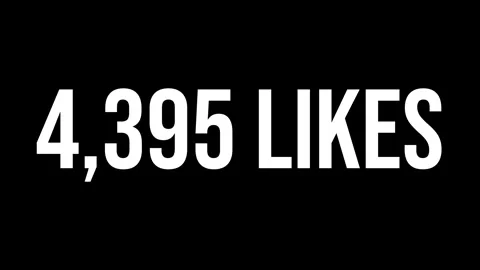 Number Likes 10 Stock Footage 338224885