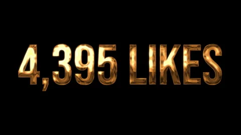 Number Likes 10 Stock Footage 338225295