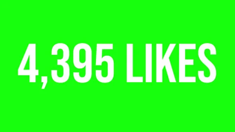 Number Likes 10 Stock Footage 338226132