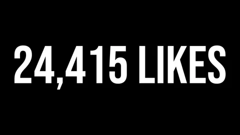 Number Likes 12 Stock Footage 338224891