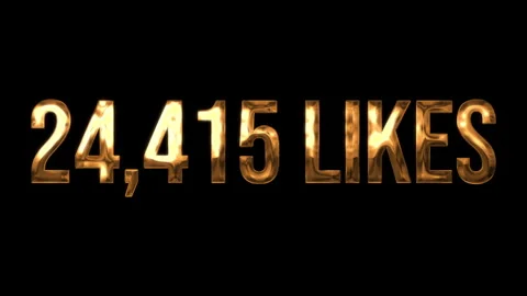 Number Likes 12 Stock Footage 338225311
