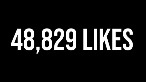 Number Likes 13 Stock Footage 338224892