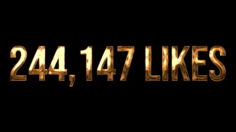 Number Likes 14 Stock Footage 338225362