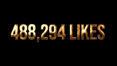 Number Likes 15 Stock Footage 338225748