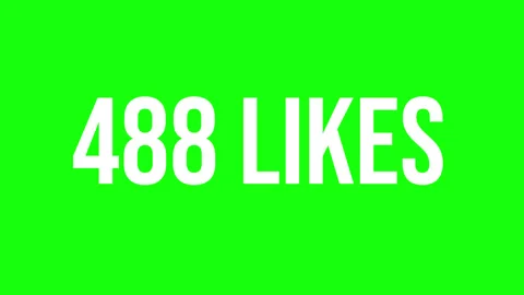 Number Likes 2 Stock Footage 338225885