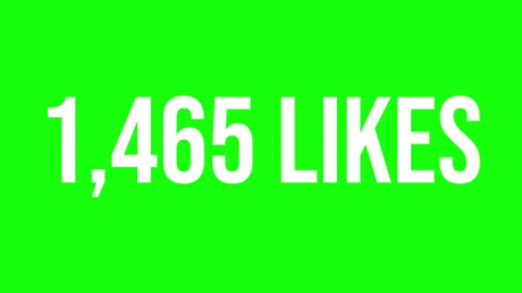 Number Likes 4 Stock Footage 338225936
