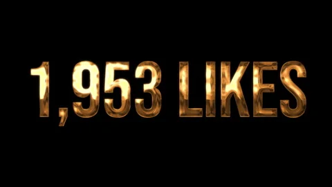 Number Likes 5 Stock Footage 338224998