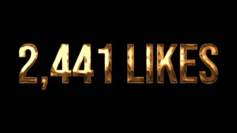 Number Likes 6 Stock Footage 338225113