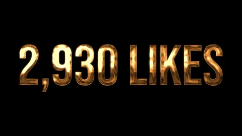 Number Likes 7 Stock Footage 338225136