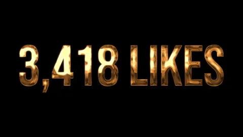 Number Likes 8 Stock Footage 338225167
