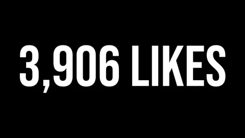 Number Likes 9 Stock Footage 338224855