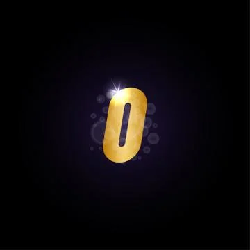 Number logo icon template Stock Illustration