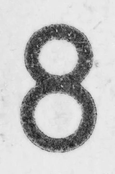 Number macro on rmb Foto stock