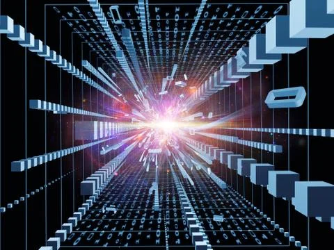 Number Metaphor Ilustração Stock