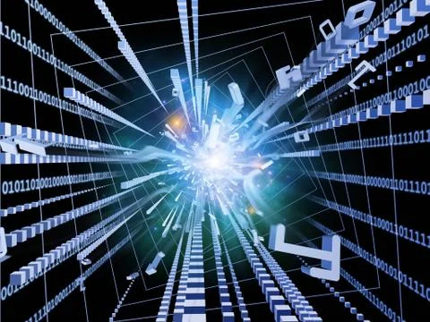 Number Metaphor Ilustração Stock