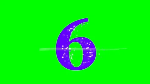 Number Moving - Chroma Key Green Screen Footage Vídeos de archivo 336892908