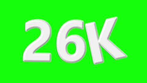 Number Moving Motion Graphic Overlay Vídeo Stock 341329131
