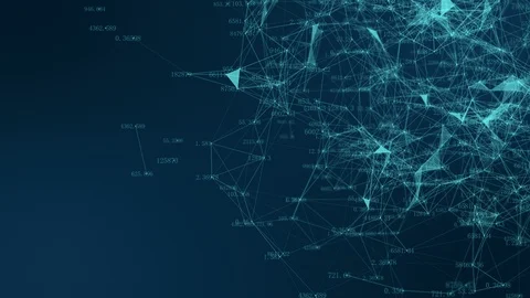 Number networking. Stock Footage 113146447