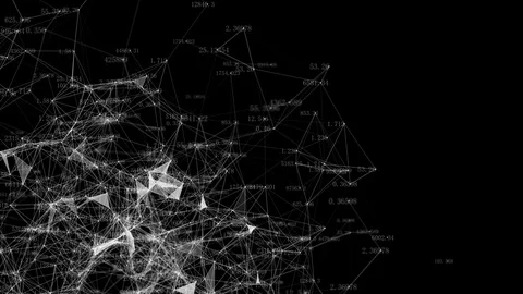 Number networking. Stock Footage 113418686