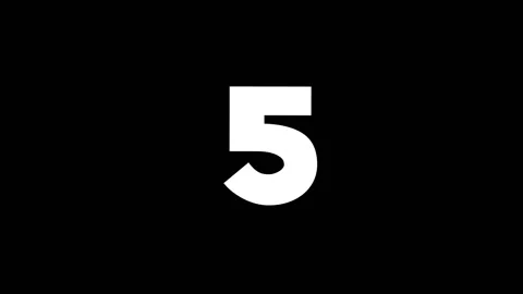 Number. Number decreasing from 10 to 1. Number from 10 to 0. Icon. Countdown Stock Footage 140437582