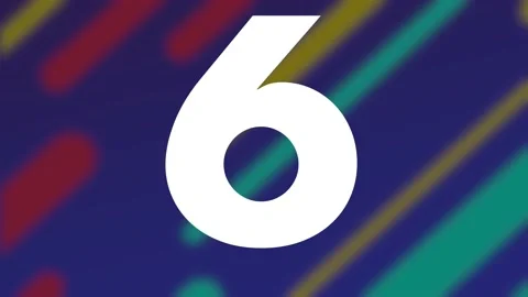 Number. Number decreasing from 10 to 1. Number from 10 to 1 . Animation 库存影片 165452273