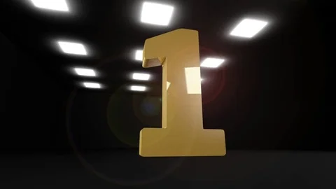 Number One Stock-Footage 73742395