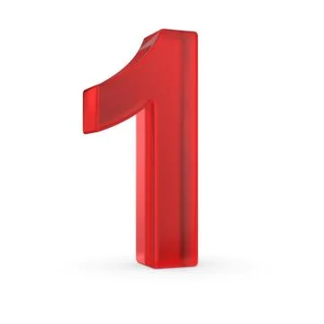 Number one Stock Illustration