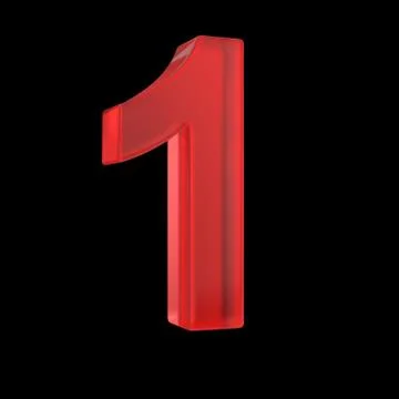 Number one Stock Illustration