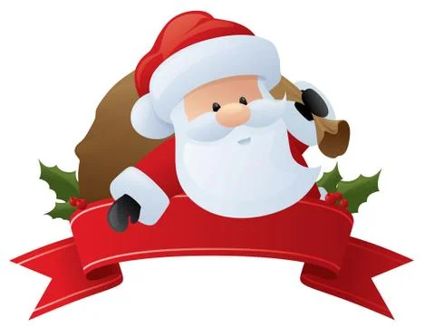 Number one santa Stock Illustration