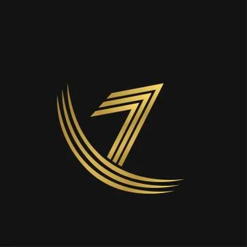Number one symbol Stock Illustration