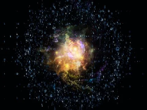 Number Propagation Stock Illustration