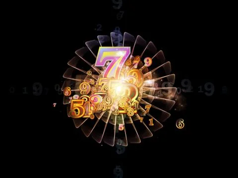 Number Reality Stock Illustration