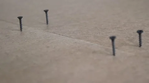 The number of screws, dynamic composition Stock Footage 39968748